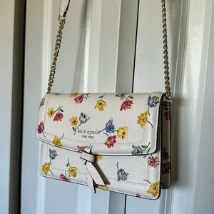Kate Spade Knott Tulip Toss Embossed Flap Crossbody